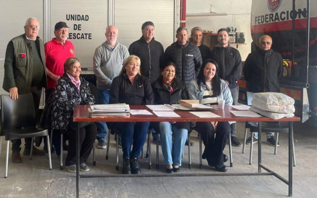 NUEVA COMISICÓN EN LA ASOCIACIÓN AMIGOS BOMBEROS VOLUNTARIOS DE FEDERACIÓN