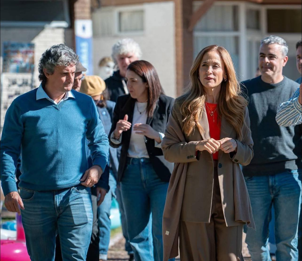 ENCUENTRO EN EL PARQUE TERMAL JUNTO A LA DIPUTADA VICTORIA TOLOSA PAZ.