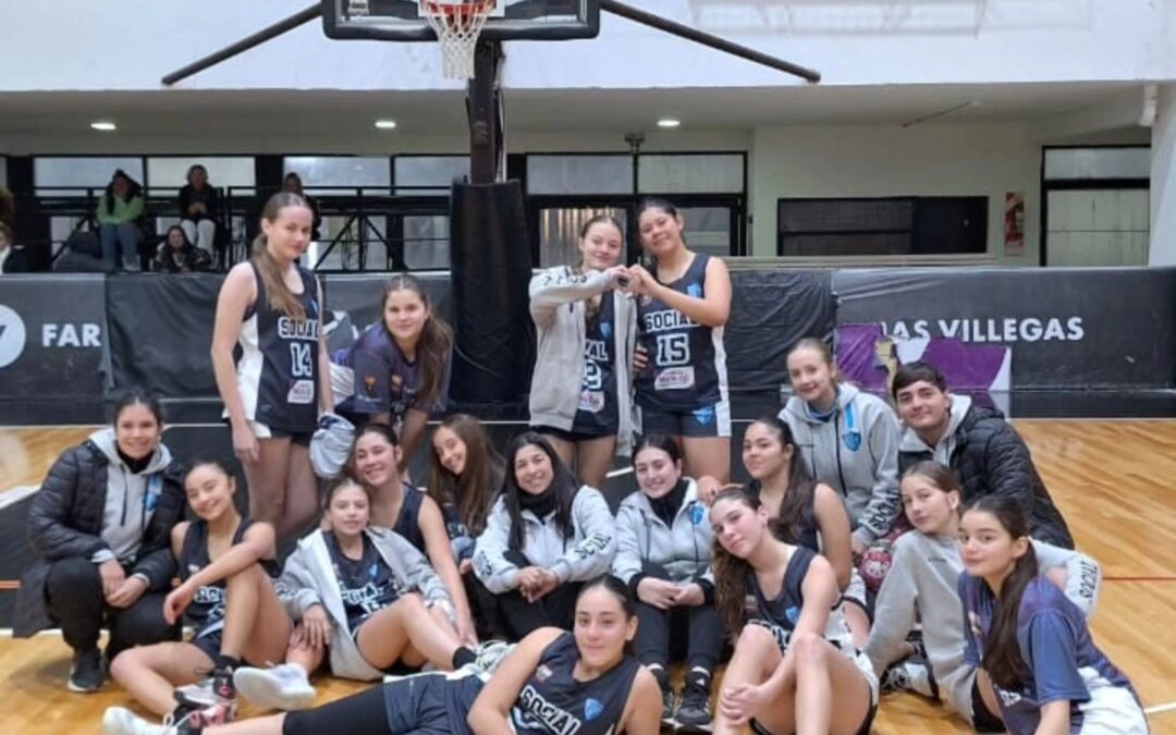 U15 FEMENINO: SOCIAL FEDERACIÓN CLASIFICÓ AL FINAL FOUR DE LA COPA DE PLATA