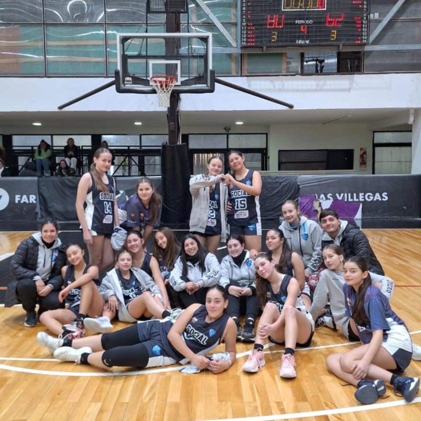 U15 FEMENINO: SOCIAL FEDERACIÓN CLASIFICÓ AL FINAL FOUR DE LA COPA DE PLATA