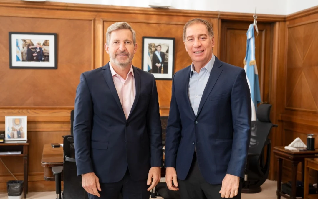 El gobernador Frigerio se reunió con Santilli por el futuro de las PASO y el mal estado de las rutas en la provincia