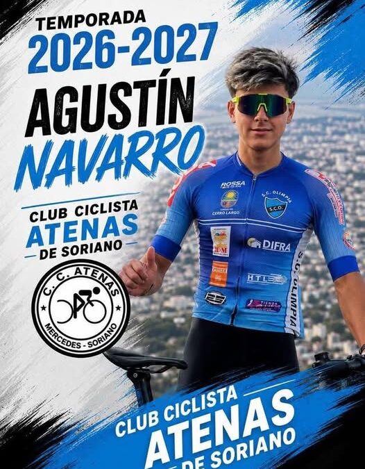 EL FEDERAENSE AGUSTÍN NAVARRO CORRERÁ PARA ATENAS DE SORIANO EN LA TEMPORADA 2026-2027