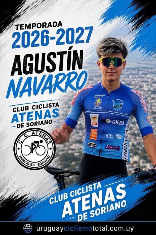 EL FEDERAENSE AGUSTÍN NAVARRO CORRERÁ PARA ATENAS DE SORIANO EN LA TEMPORADA 2026-2027