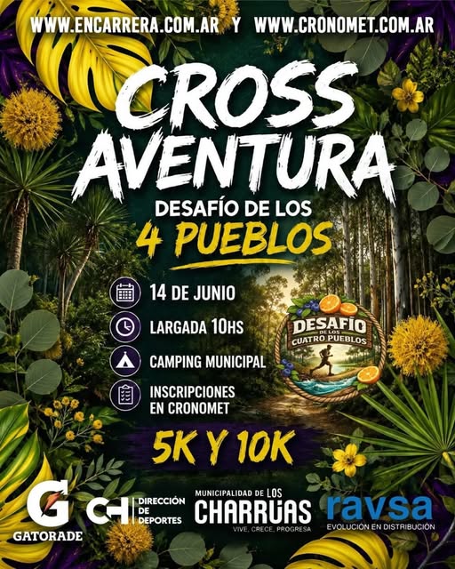 ¡Se viene la 2da fecha del Cross Aventura – Desafío de los 4 Pueblos!