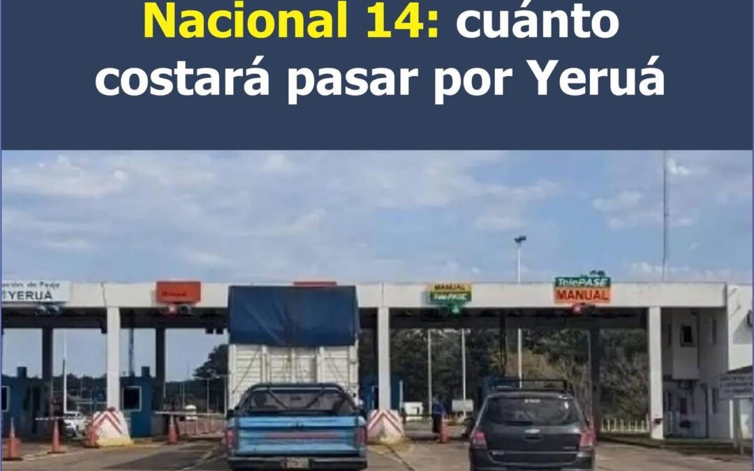 MIENTRAS LOS SUELDOS SUBEN UN 2%… EL PEAJE SE INCREMENTA UN 16,7 %