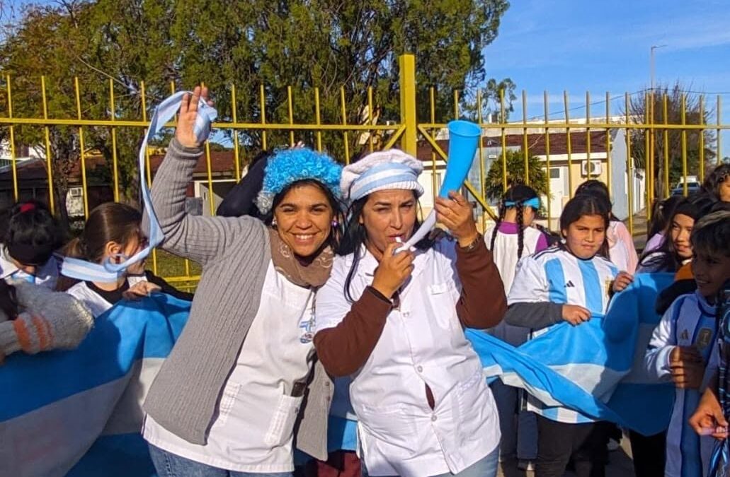 EL MUNDIAL SE VIVE EN LAS ESCUELAS…