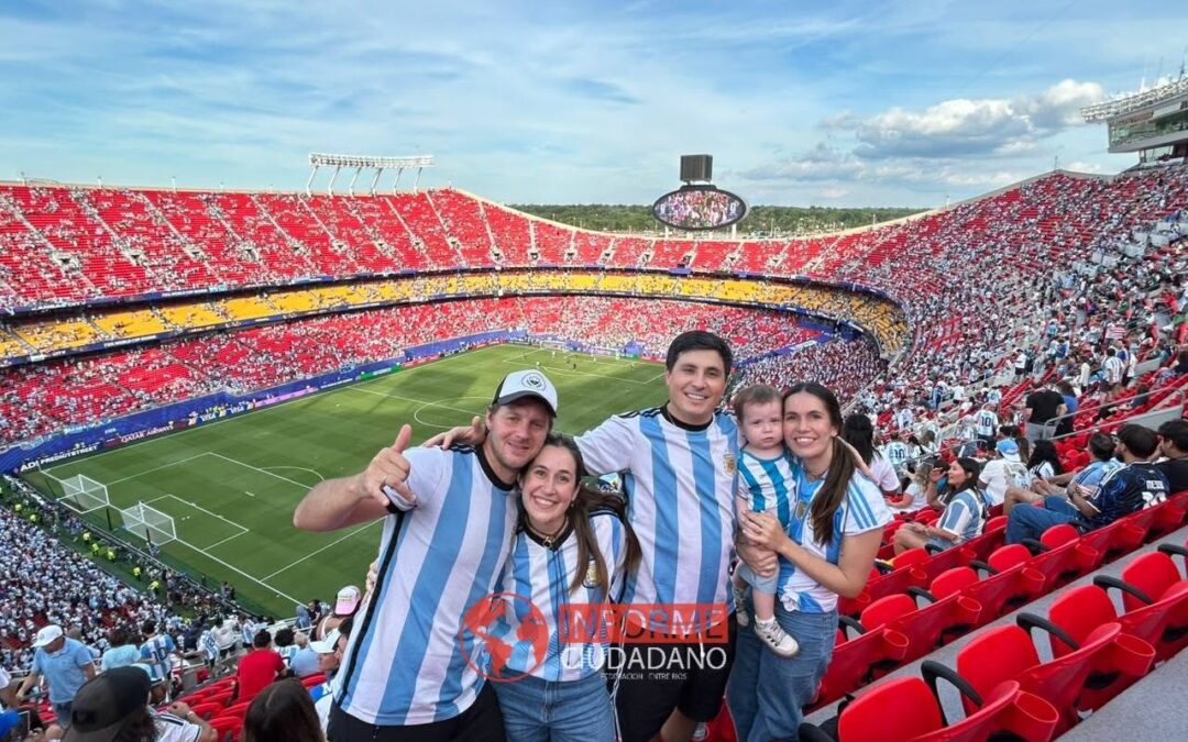 FEDERAENSES PRESENTES EN EL DEBUT DE ARGENTINA EN EL MUNDIAL 2026