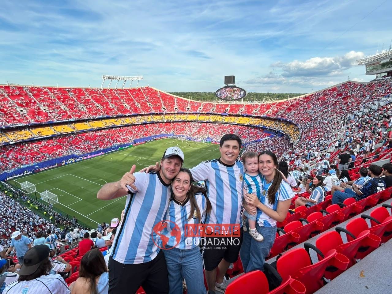 FEDERAENSES PRESENTES EN EL DEBUT DE ARGENTINA EN EL MUNDIAL 2026