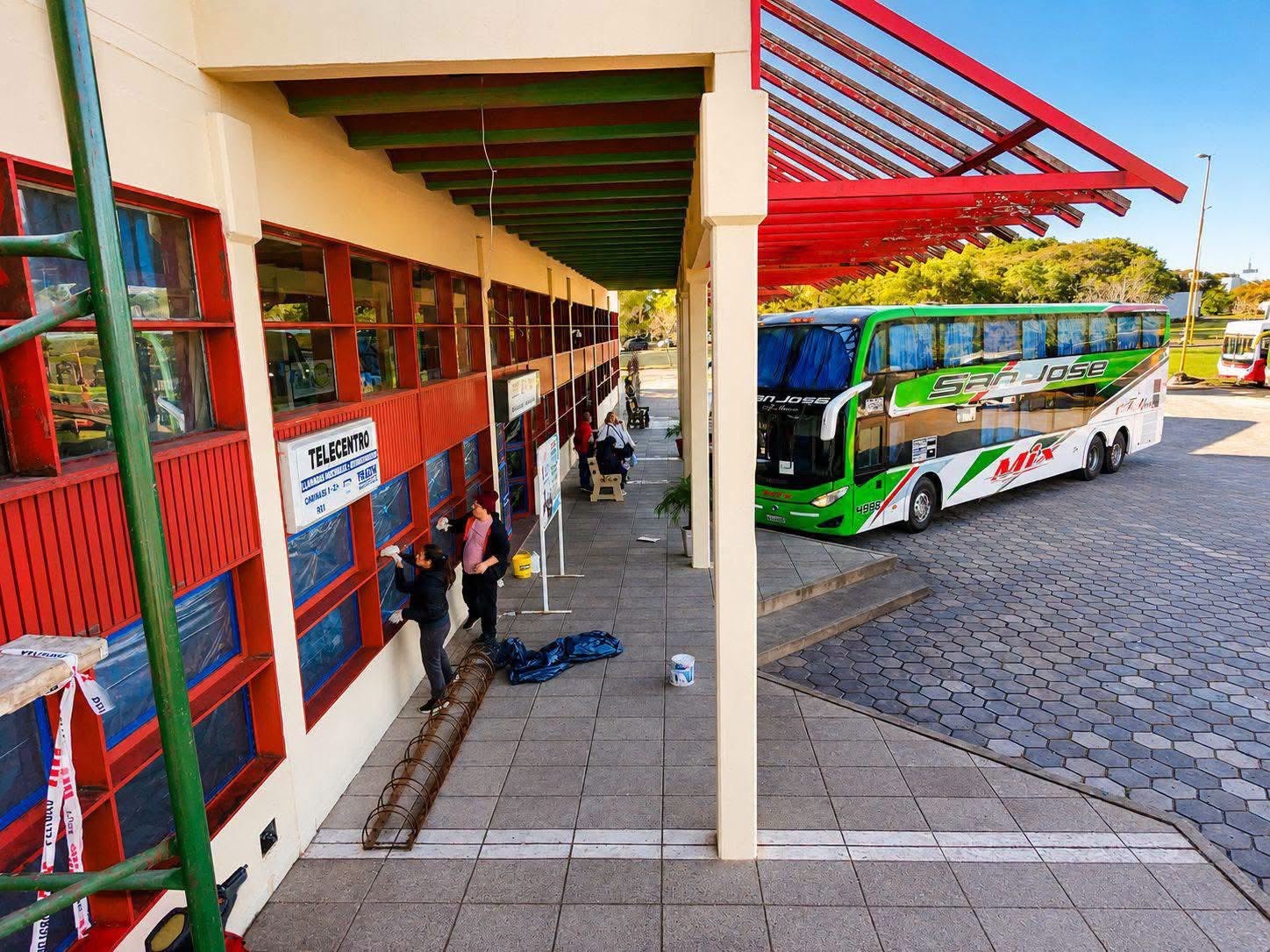 EL MUNICIPIO APUESTA EN MEJORAR LA TERMINAL DE ÓMNIBUS.