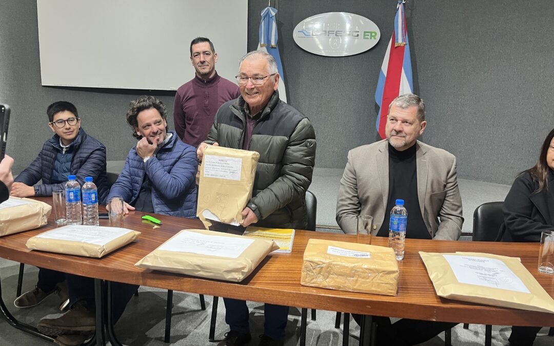 CAFESG licitó obras en La Escuela Especial N°16 “Dr. Arturo Illia” de Federación.