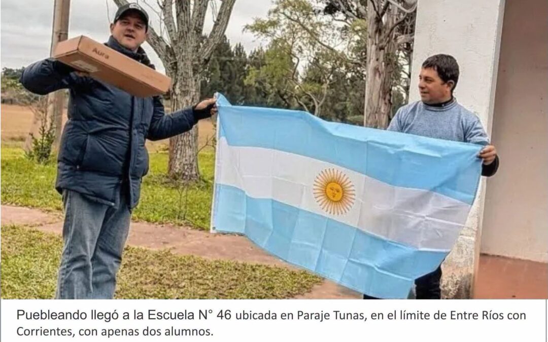 PUEBLEANDO: LA CRUZADA SOLIDARIA QUE LLEVA INTERNET A LAS ESCUELAS RURALES