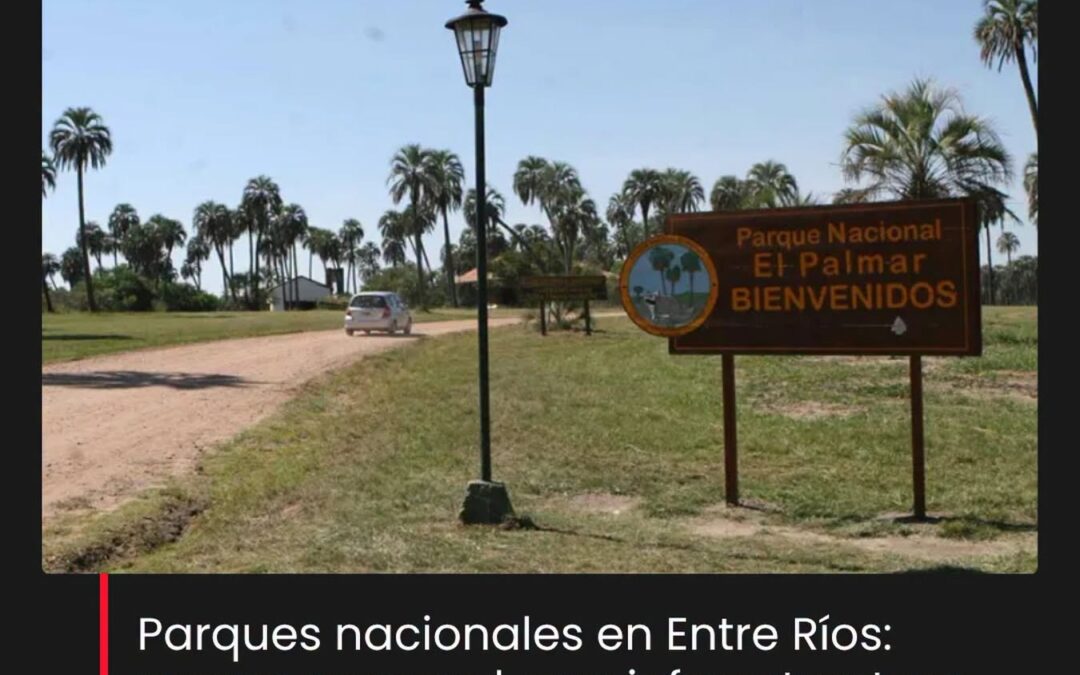 Parques nacionales en Entre Ríos: menos personal, una infraestructura deteriorada, pero concesiones hasta 2043