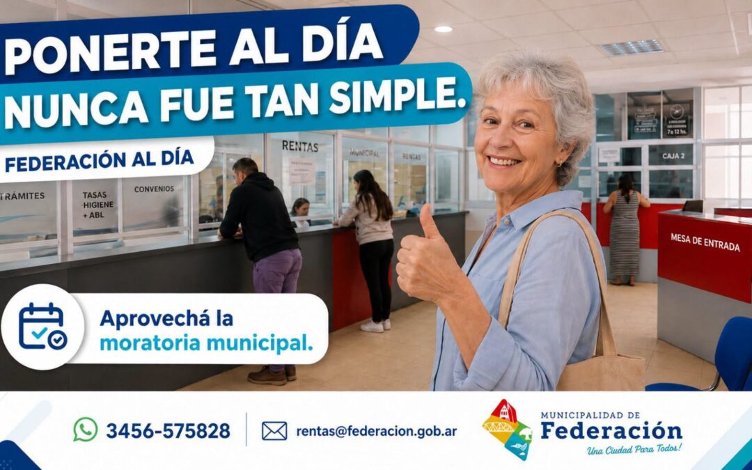 CONTINÚA VIGENTE LA MORATORIA MUNICIPAL