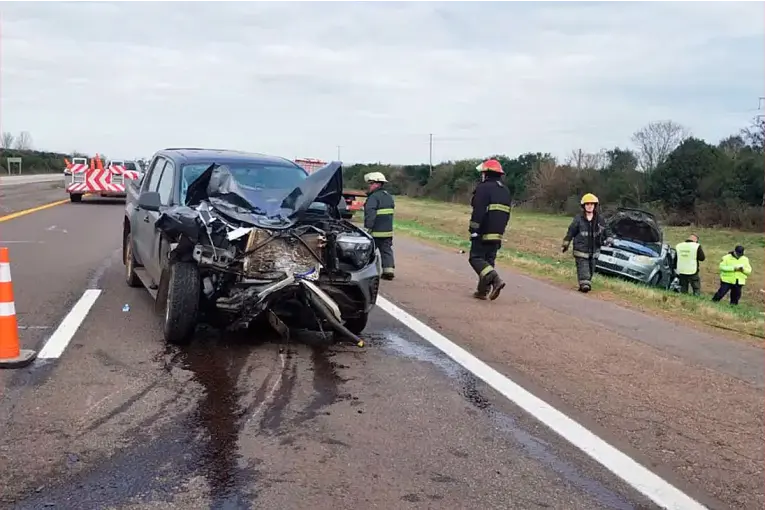 Fatal accidente en Ruta 14: Identificaron al remisero fallecido y un niño de 5 años fue derivado a Paraná con gravísimas heridas
