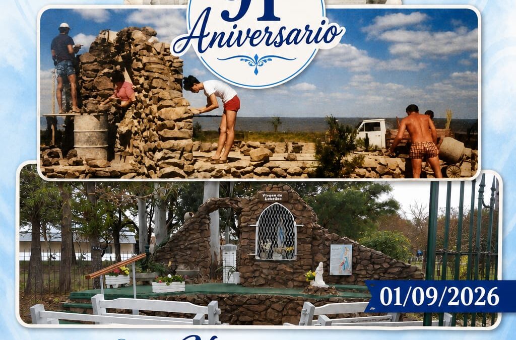 Se cumplen 91 años de la gruta a Nuestra Señora de Lourdes