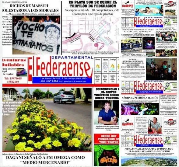 EL FEDERAENSE CUMPLE 32 AÑOS DE HISTORIA, PASIÓN Y COMPROMISO CON FEDERACIÓN