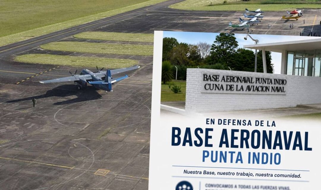 EL PSIQUIATRICO VA CON LA MOTOSIERRA PARA DESTRUIR A PUNTA INDIO, QUIERE CERRAR LA BASE AERONAVAL QUE SOSTIENE A LA CIUDAD