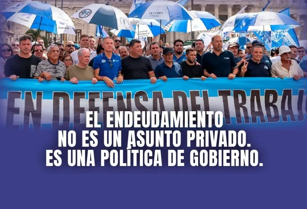 Centrales sindicales y movimientos sociales se unen en la “Marcha por los endeudados”