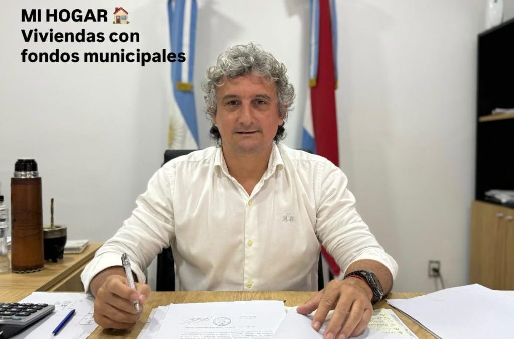 Bravo anunció un proyecto para construir viviendas con fondos municipales