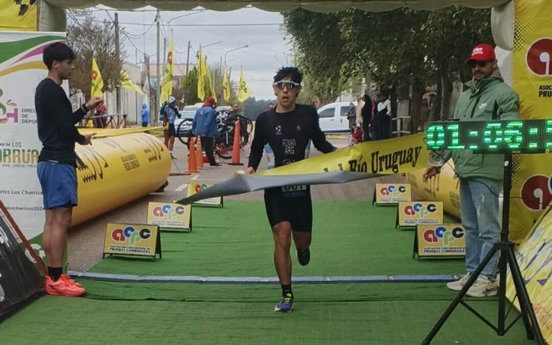 Gran actuación de juveniles federaenses en duatlón de la acpc en Los Charrúas.