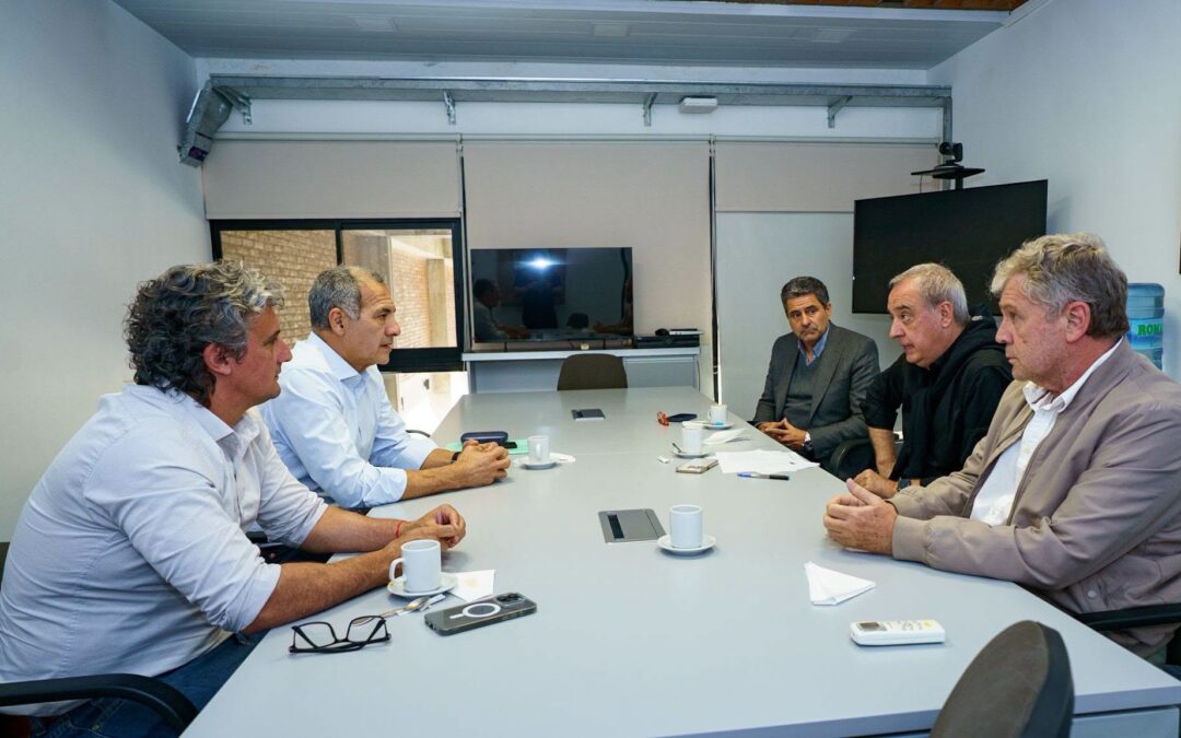 REUNIÓN DE TRABAJO DEL INTENDENTE RICARDO BRAVO CON AUTORIDADES DE CTM