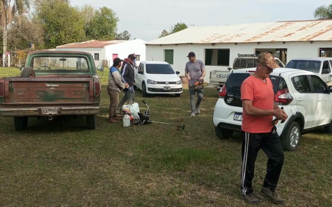 PREPARATIVOS PARA EL PRIMER RETIRO DE HOMBRES EN FEDERACIÓN