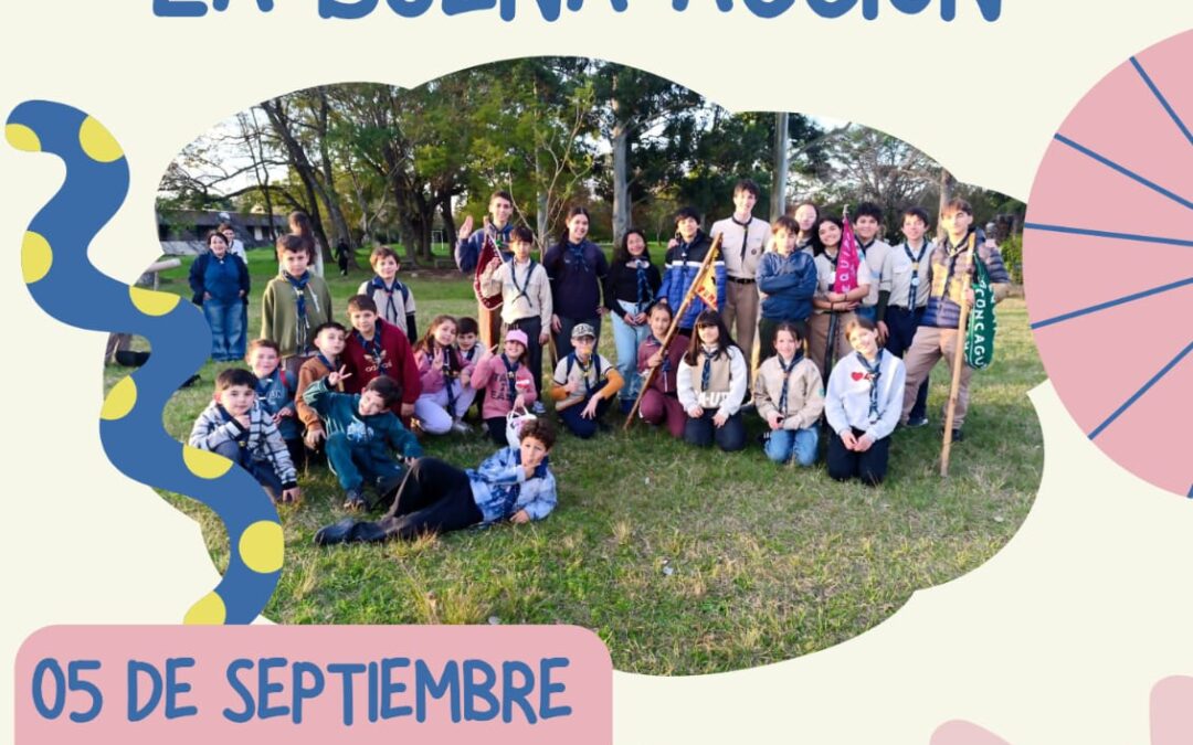 Invitamos a toda la comunidad federaense a celebrar con nosotros nuestro día, el “Dia de la Buena Acción y Dia del Scout”… el próximo sábado 5 de septiembre en Paseo de las Palmeras a partir de las 16 horas, compartiremos juegos risas y una rica merienda…