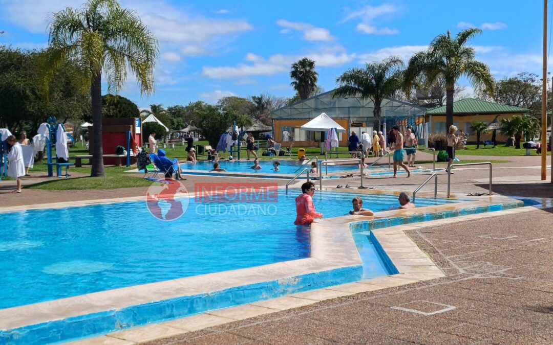 FEDERACIÓN: 7.149 VISITANTES INGRESARON A TERMAS Y PARQUE ACUÁTICO DURANTE EL FIN DE SEMANA LARGO
