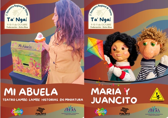 Federación será sede del 1º Encuentro Regional de Títeres “Ta’ Ngaí”