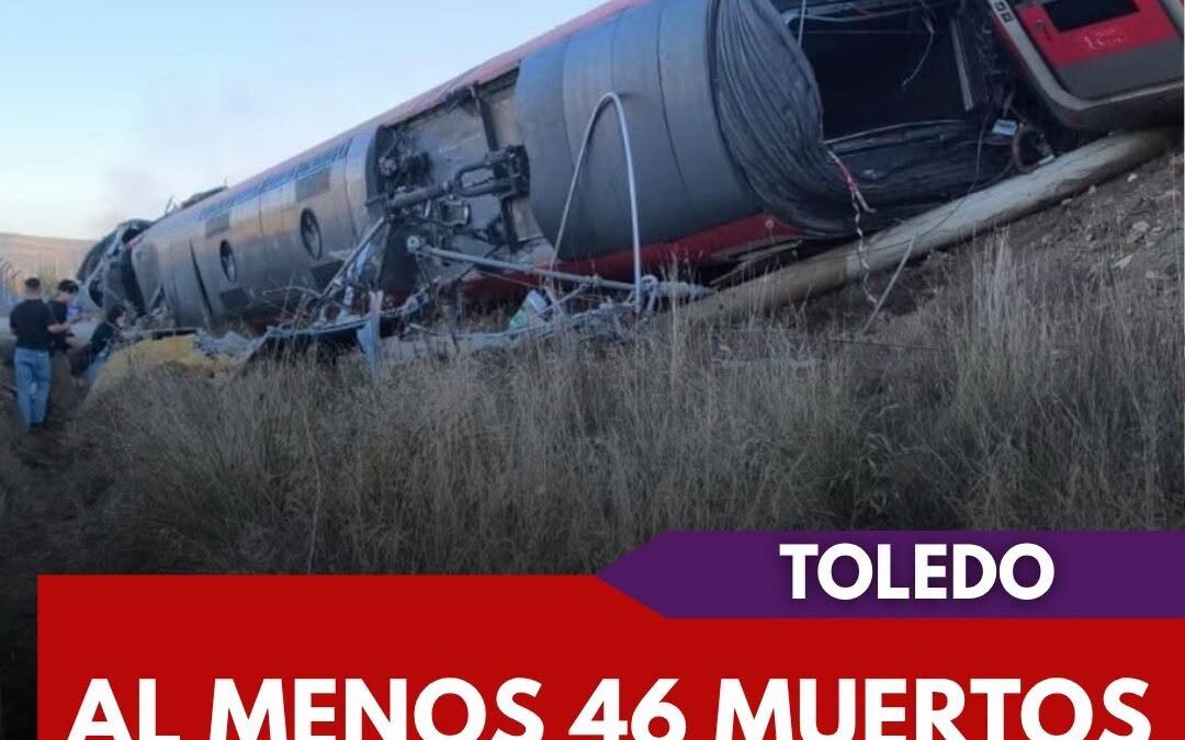 TRAGEDIA EN ESPAÑA: AL MENOS 46 MUERTOS TRAS UN CHOQUE DE TRENES DE ALTA VELOCIDAD