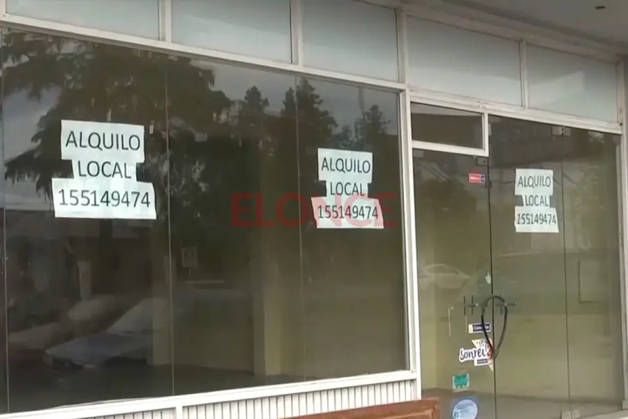 LA MOTOSIERRA DE MILEI ARRASA EN PARANÁ: Locales comerciales vacíos en el centro: advierten por altos costos de alquileres