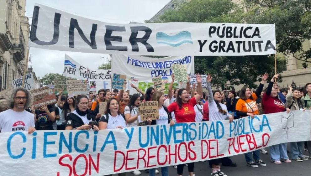 Ajuste feroz a la educación pública: La UNER denuncia asfixia presupuestaria y convoca a marchar el jueves